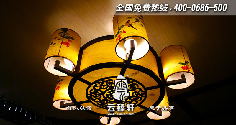 中式茶樓吸頂燈